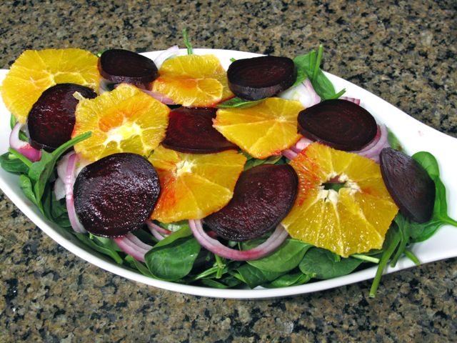 beet and orange salad