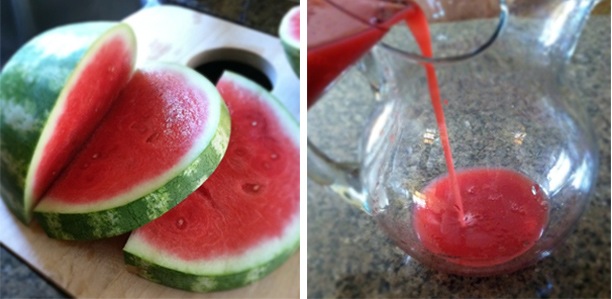 watermelon mint lemonade