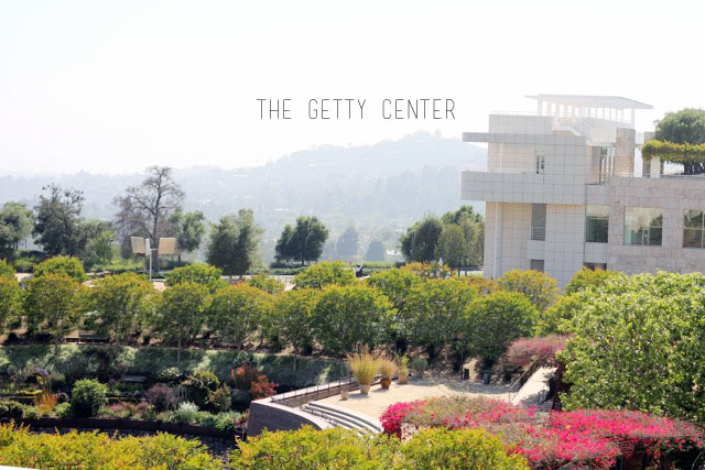 the getty center, los angeles